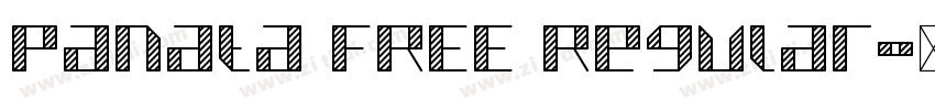 Panata FREE Regular字体转换